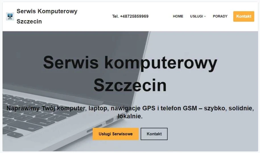 NAP Wizytówka Firmy | Serwis komputerowy Szczecin - Nawigacje GPS